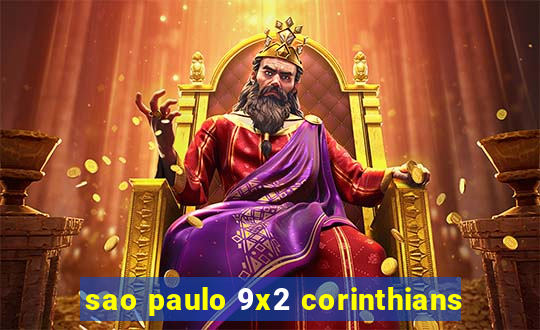 sao paulo 9x2 corinthians