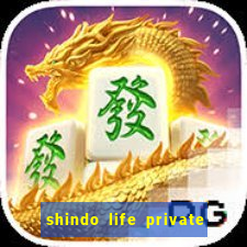 shindo life private server blaze