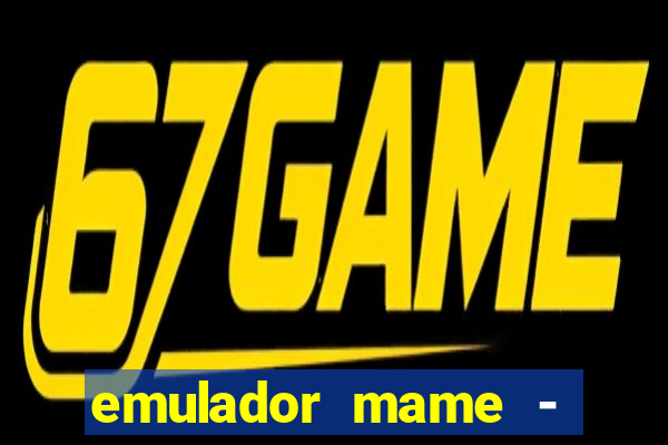 emulador mame - download + 1000 jogos arcade android