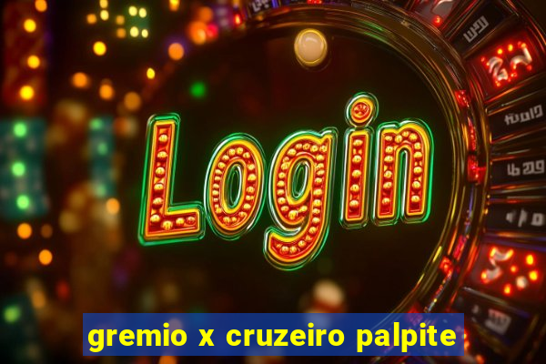 gremio x cruzeiro palpite