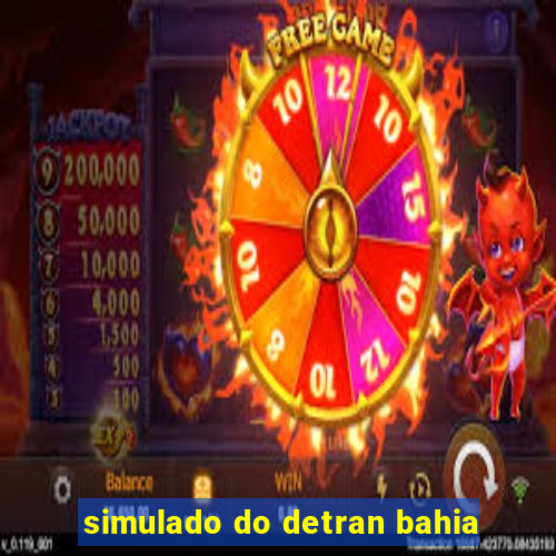 simulado do detran bahia