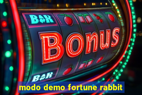 modo demo fortune rabbit
