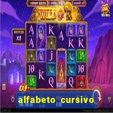 alfabeto cursivo pontilhado para imprimir pdf