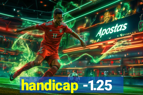 handicap -1.25