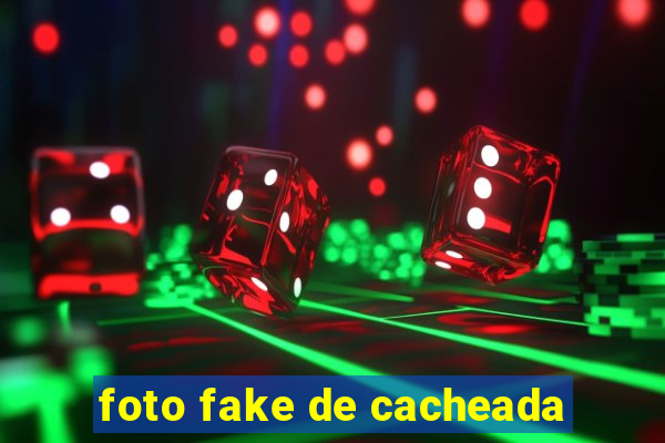 foto fake de cacheada