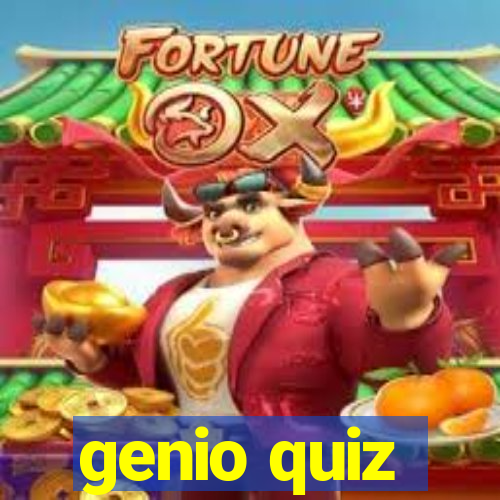 genio quiz