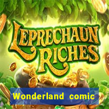 Wonderland comic studio wonderland big numbers comic