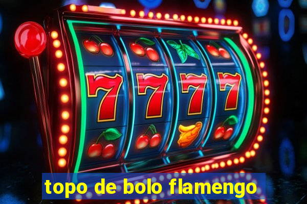 topo de bolo flamengo