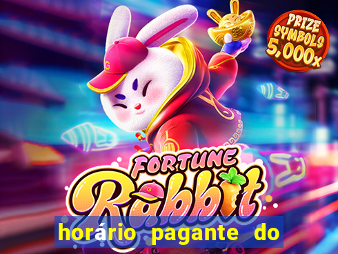 horário pagante do fortune tiger