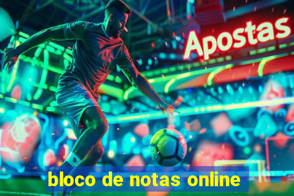bloco de notas online