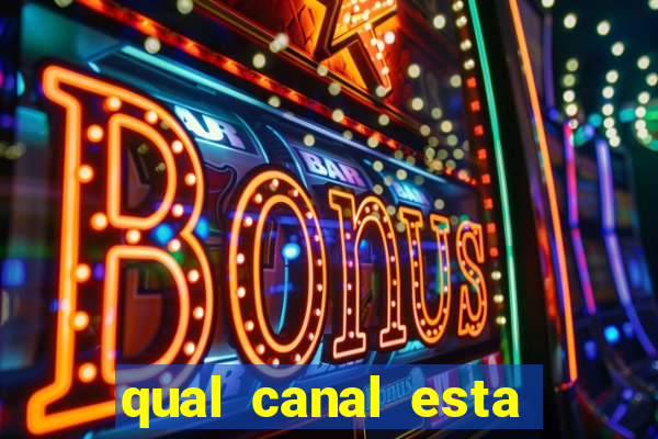 qual canal esta passando o jogo do palmeiras