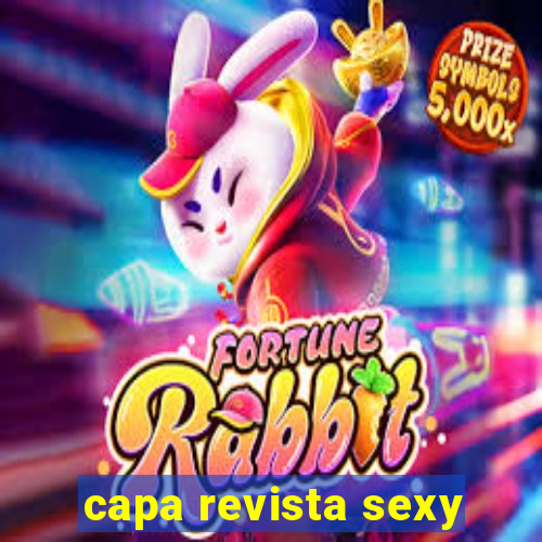capa revista sexy