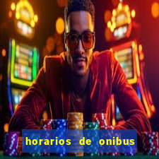 horarios de onibus cassino cidade nova