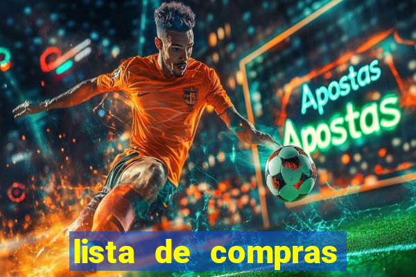 lista de compras supermercado completa