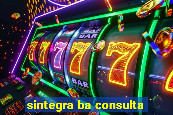 sintegra ba consulta