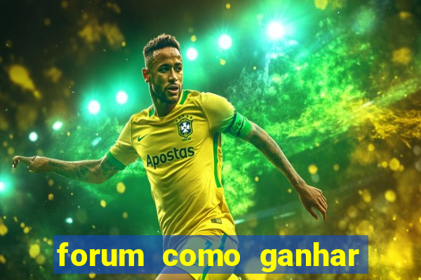 forum como ganhar na loteria